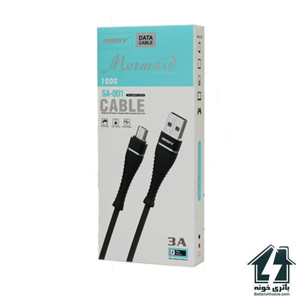 کابل شارژ فست شارژ انستی مدل Ansty USB-A to microUSB Fast Charge Cable SA-001