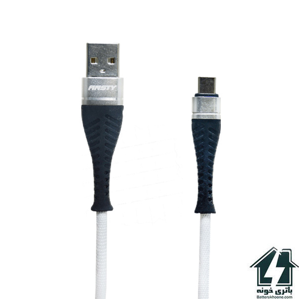 کابل شارژ فست شارژ انستی مدل Ansty USB-A to USB-C Fast Charge Cable ST-001