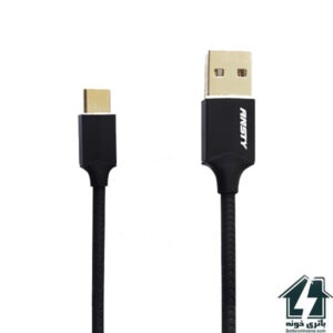 کابل شارژ فست شارژ انستی مدل Ansty USB-A to USB-C Fast Charge Cable ST-003